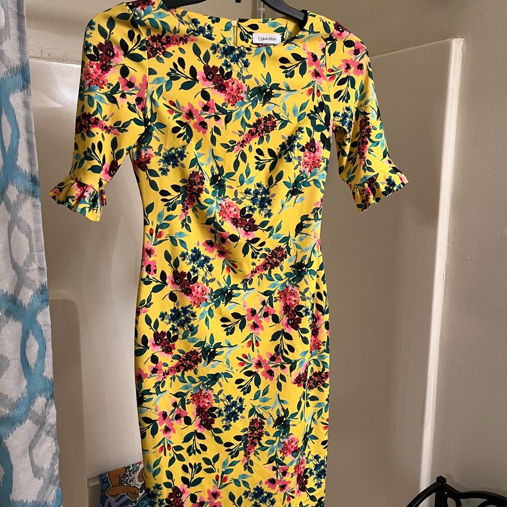 Floral Calvin Klein Dress
